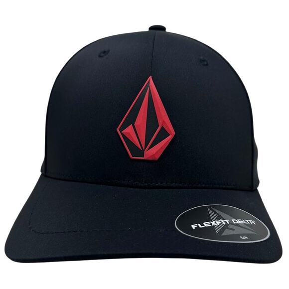 Volcom Men's Hat Stone Tech Delta FlexFit Cap - Picture 2 of 5
